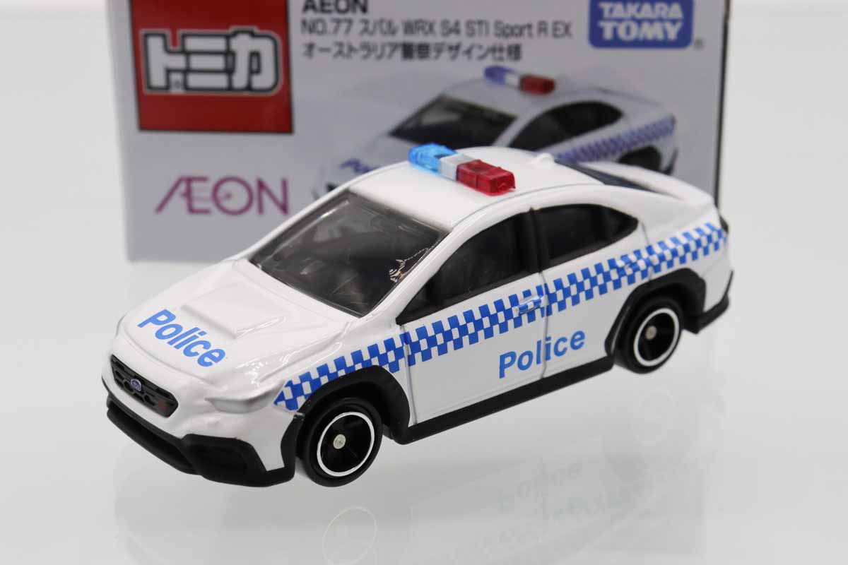ミニカーショップ ケンボックス トミカ イオン特注☆No.77☆スバルWRX