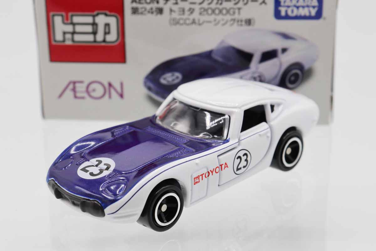 格安！　限定！　トミカ　イオン　2000GT セット ミニカーショップ ケンボックス トミカ イオン特注トヨタ2000GT(SCCA