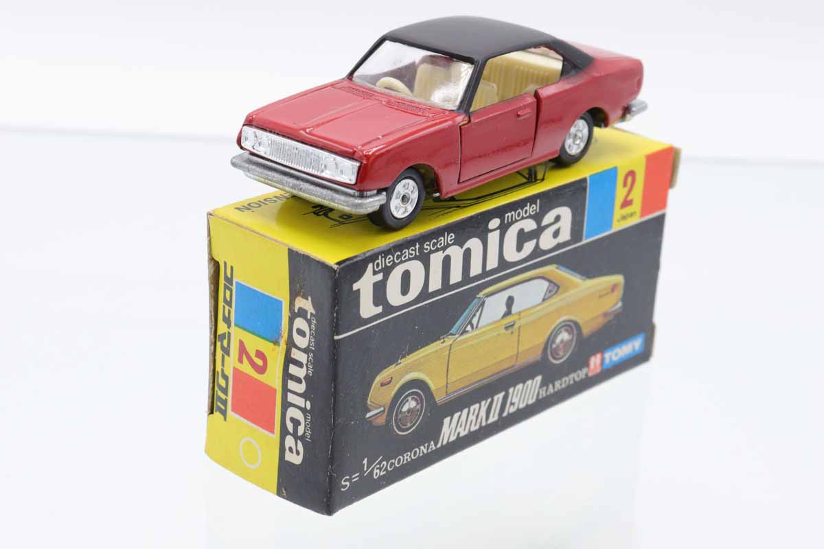 トヨペット コロナ マークII ブリキ プラモデル バンダイ イチコー トミカ ミニカーショップ ケンボックス トミカ 黒箱☆2☆トヨペットコロナ