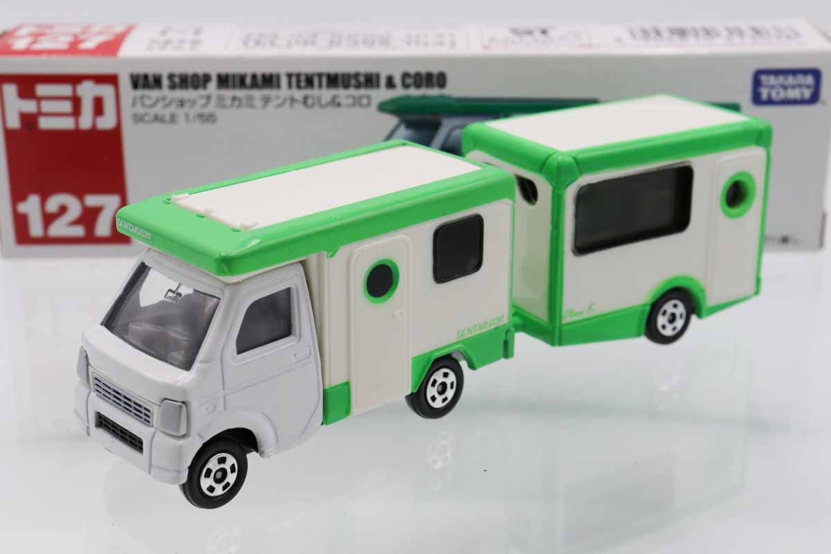 ミニカーショップ ケンボックス ロングトミカ☆127☆バンショップ