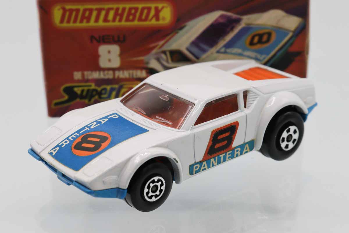 ミニカーショップ ケンボックス マッチボックス☆8☆DE TOMASO PANTERA