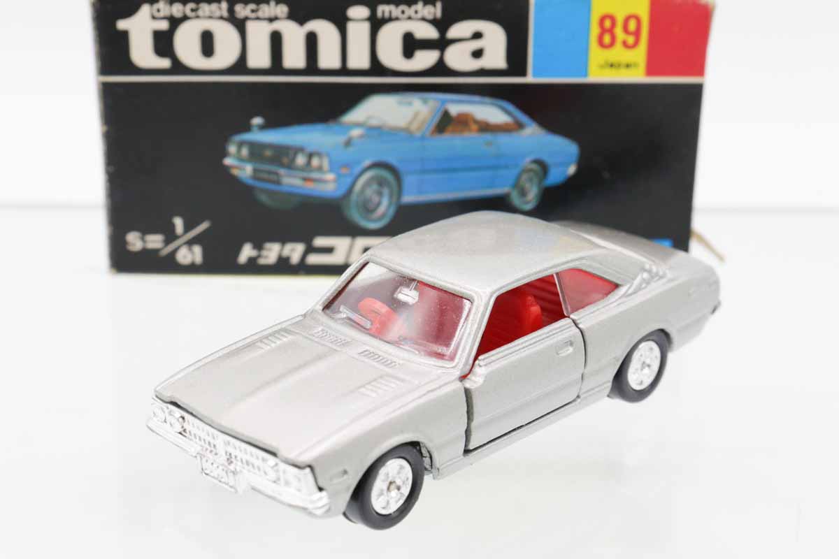 トミカ 日本製 黒箱 89-1-4 トヨタ コロナ 2000GT ミニカーショップ ケンボックス トミカ 黒箱☆89☆トヨタコロナ2000GT