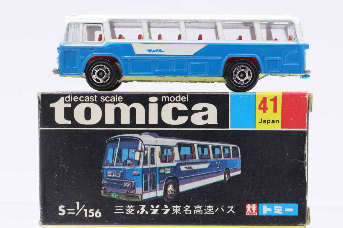 ミニカーショップ ケンボックス トミカ 黒箱☆41☆三菱ふそう東名高速