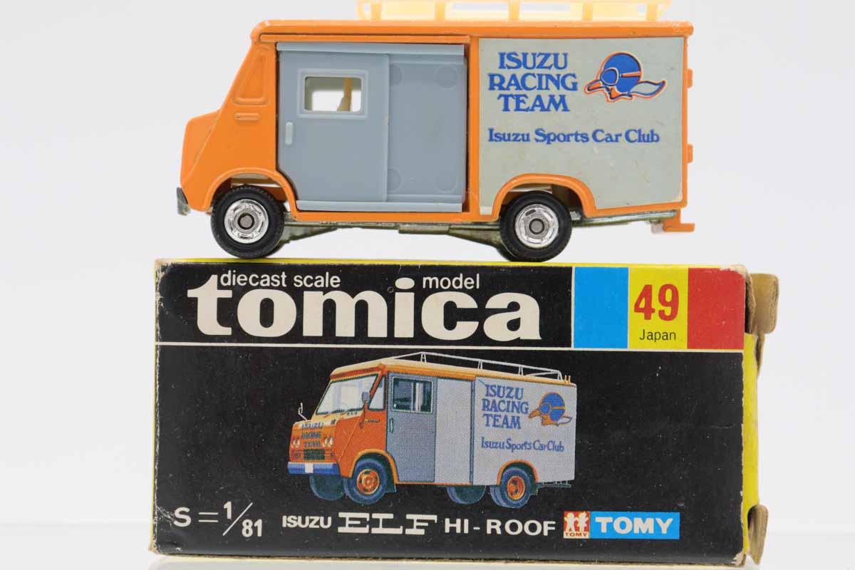 ミニカーショップ ケンボックス トミカ 黒箱☆49☆いすゞハイルーフ