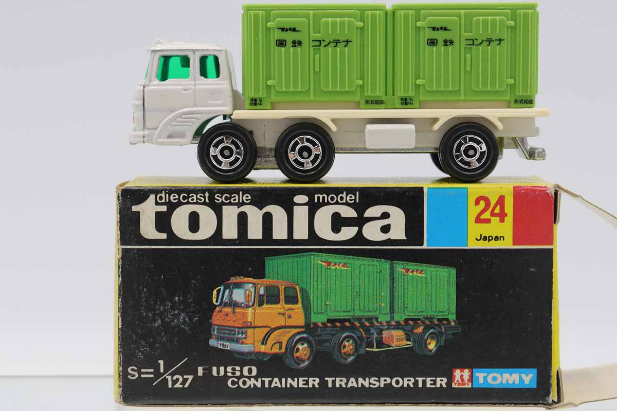 トミカ ふそう コンテナ運搬車 冷蔵コンテナ 2台セット トミカ ふそう