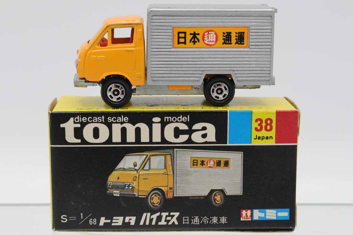 ミニカーショップ ケンボックス トミカ 黒箱☆38☆トヨタハイエース 日