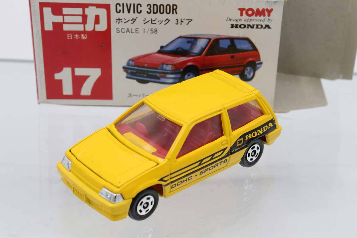ミニカーショップ ケンボックス トミカ 赤箱(日本製)☆17☆ホンダ