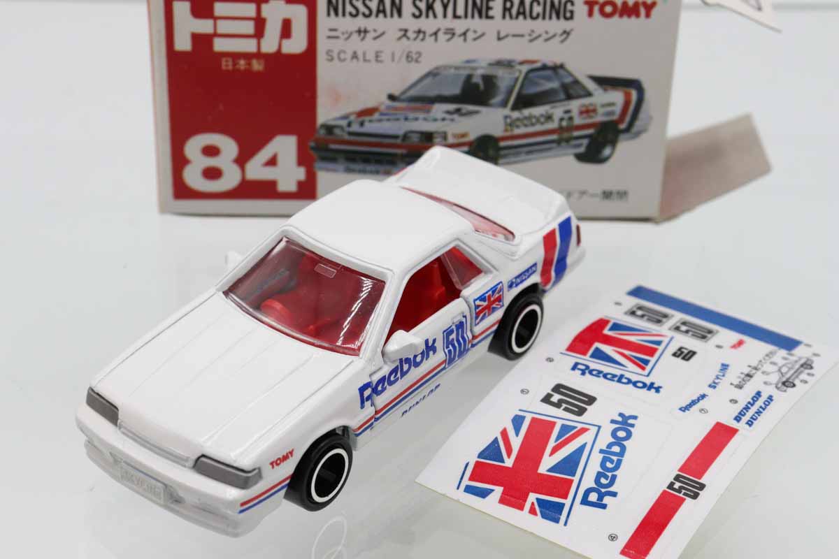 ミニカーショップ ケンボックス トミカ 赤箱(日本製)☆84☆日産