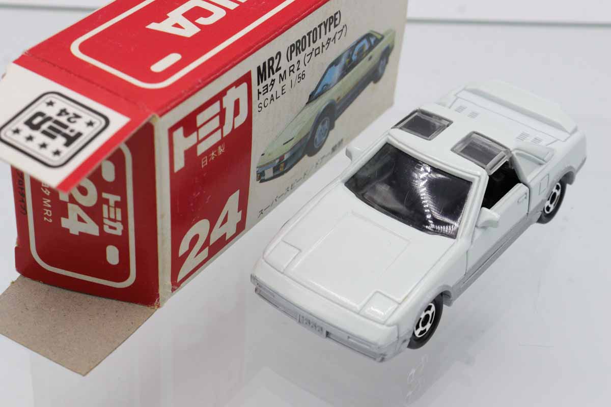 く*〜様 赤箱トミカ24　トヨタ MR2 プロトタイプ　日本製 5台セット く*〜様 赤箱トミカ24 トヨタ MR2 プロトタイプ 日本製 5台セット く