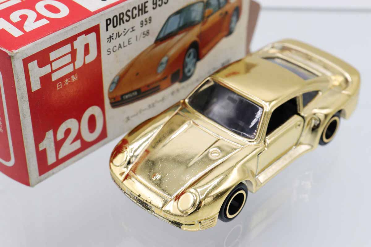 ミニカーショップ ケンボックス トミカ 赤箱(日本製)☆120☆ポルシェ