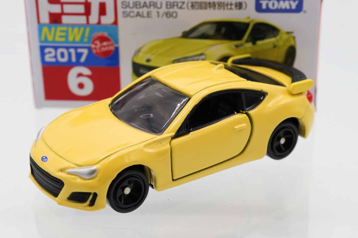 日本製トミカ バラ売りします ミニカーショップ ケンボックス トミカ 赤箱☆6☆スバルBRZ (初回特別