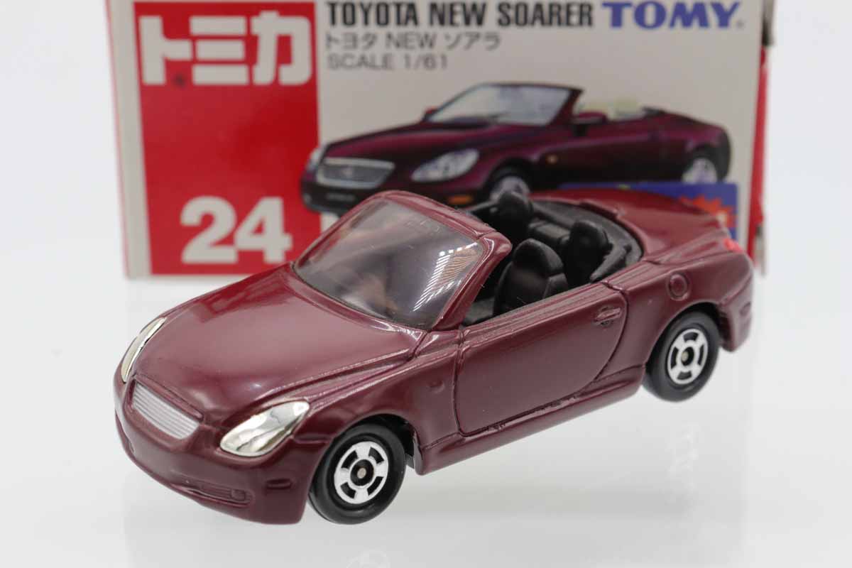 ミニカーショップ ケンボックス トミカ 赤箱☆24☆トヨタNEW ソアラ
