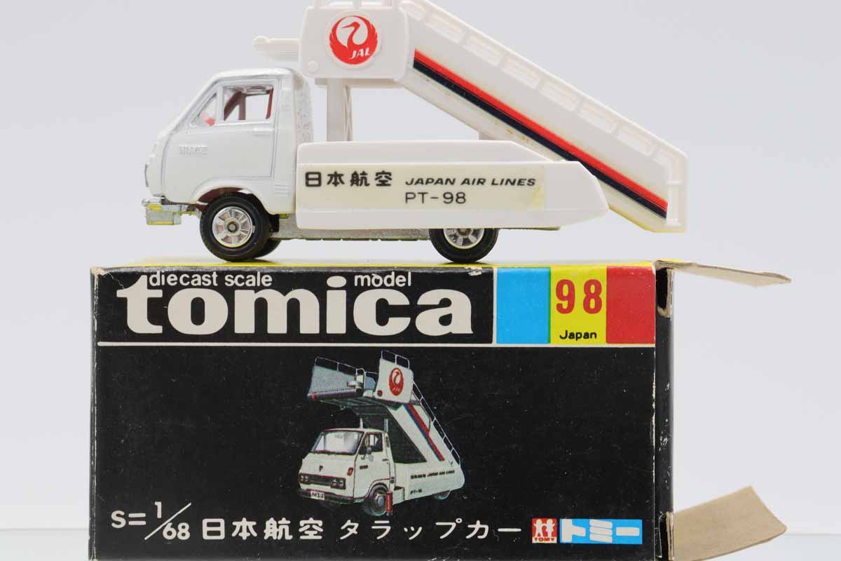 ミニカーショップ ケンボックス トミカ 黒箱☆98☆トヨタ日本航空