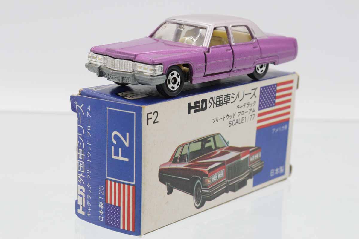 ミニカーショップ ケンボックス トミカ 青箱☆F2☆キャデラック