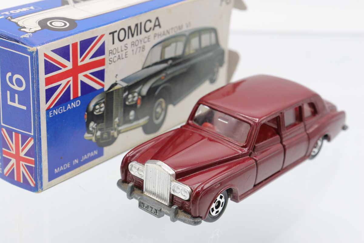 ミニカーショップ ケンボックス トミカ 青箱☆F6☆ロールスロイス