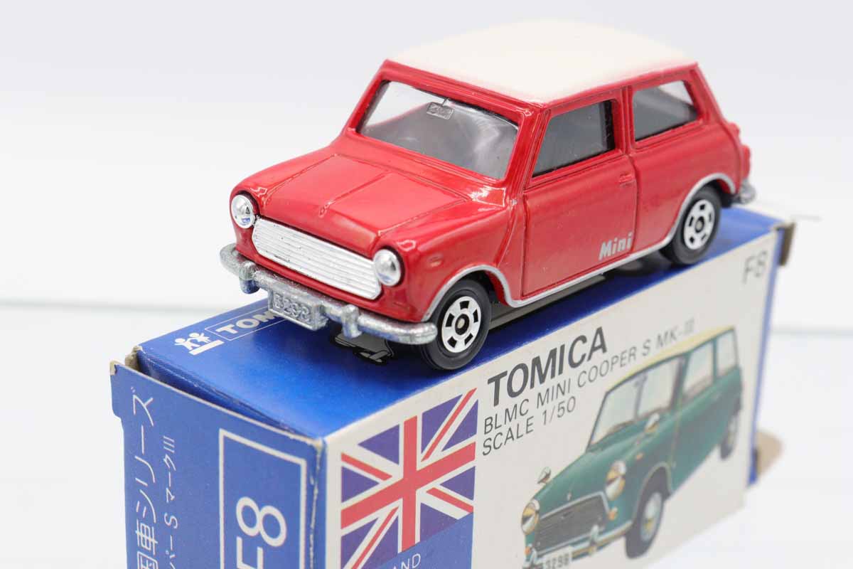 ミニカーショップ ケンボックス トミカ 青箱☆F8☆BLMCミニ クーパー S