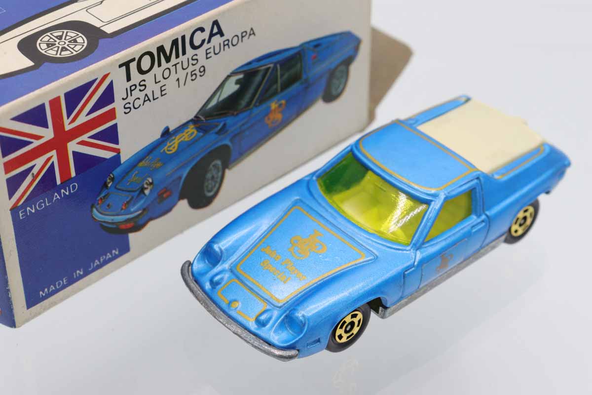 ミニカーショップ ケンボックス トミカ 青箱☆F49☆JPSロータス