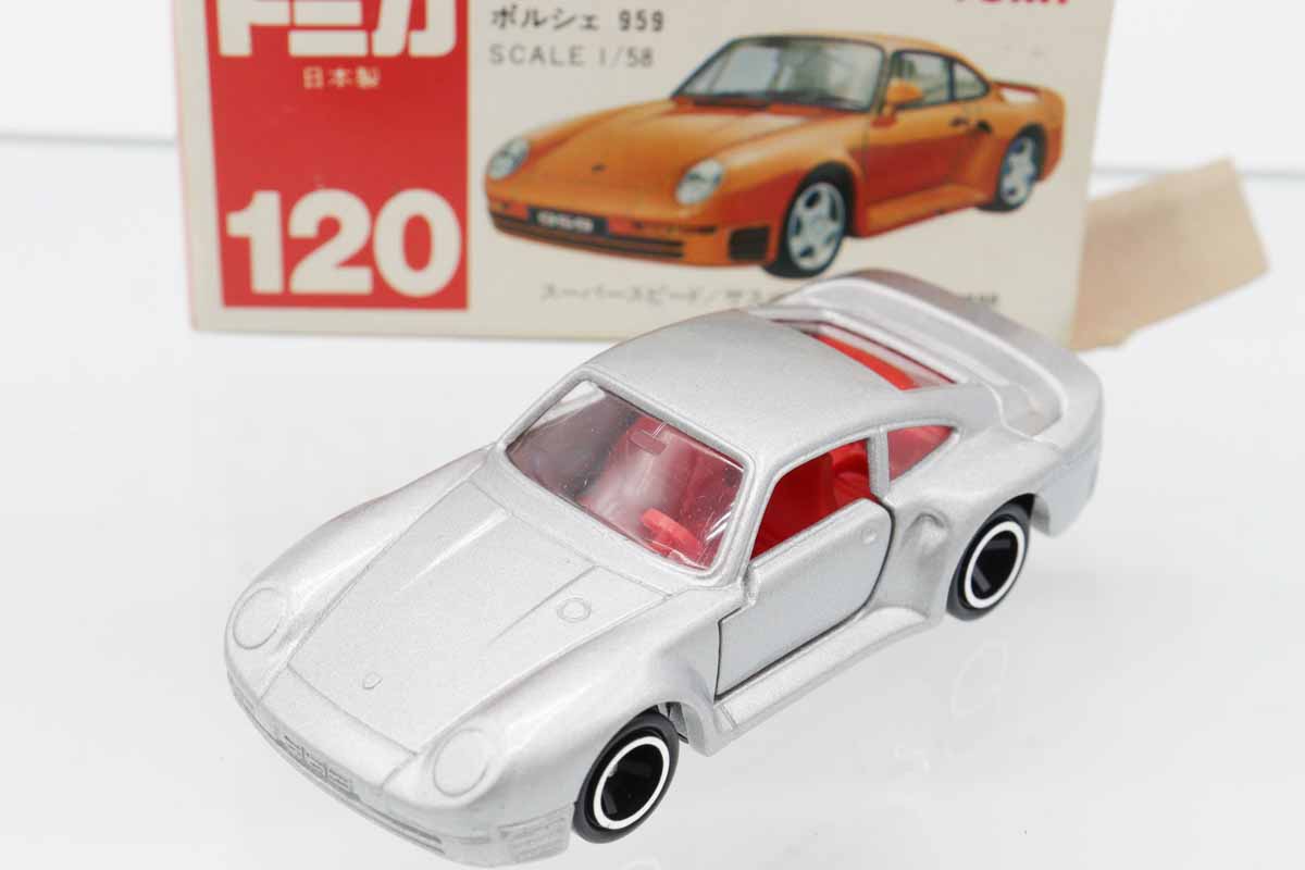 ミニカーショップ ケンボックス トミカ 赤箱(日本製)☆120☆ポルシェ