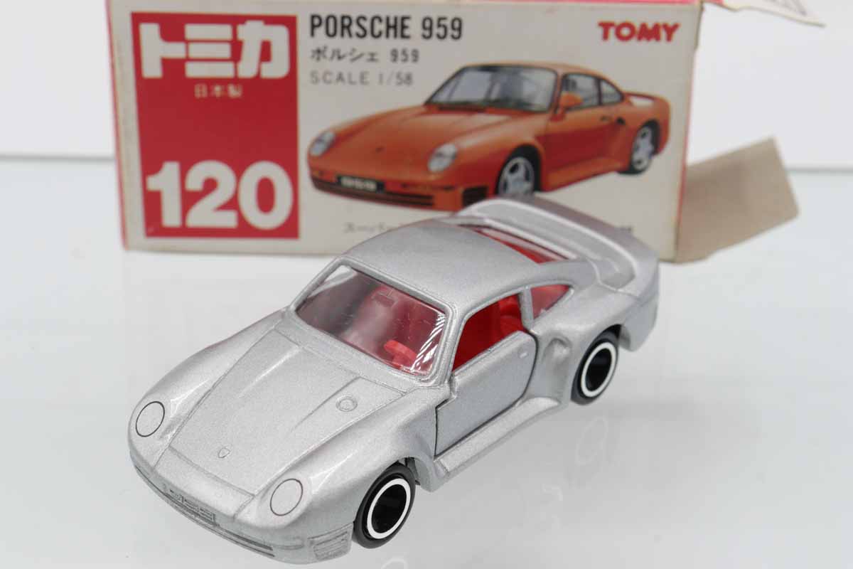 ミニカーショップ ケンボックス トミカ 赤箱(日本製)☆120☆ポルシェ