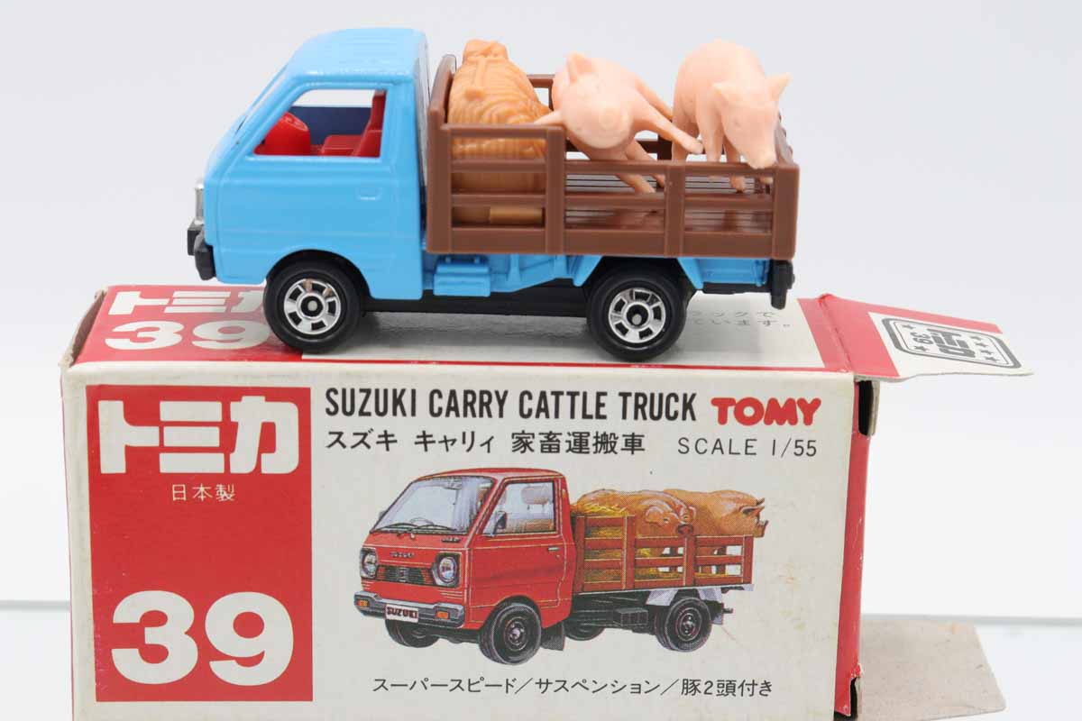 ミニカーショップ ケンボックス トミカ 赤箱(日本製)☆39☆スズキ