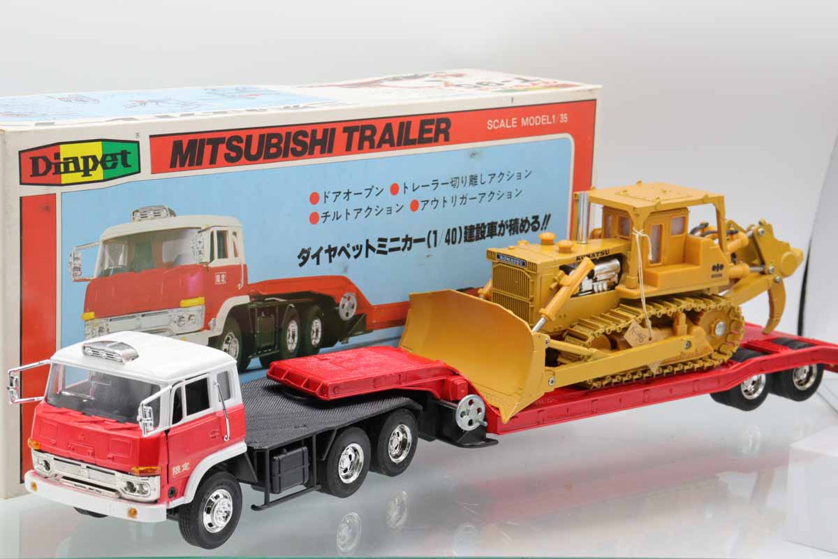 ダイヤペット三菱ふそうトレーラーT-95 ミニカーショップ ケンボックス ダイヤペット☆T-95☆三菱ふそう