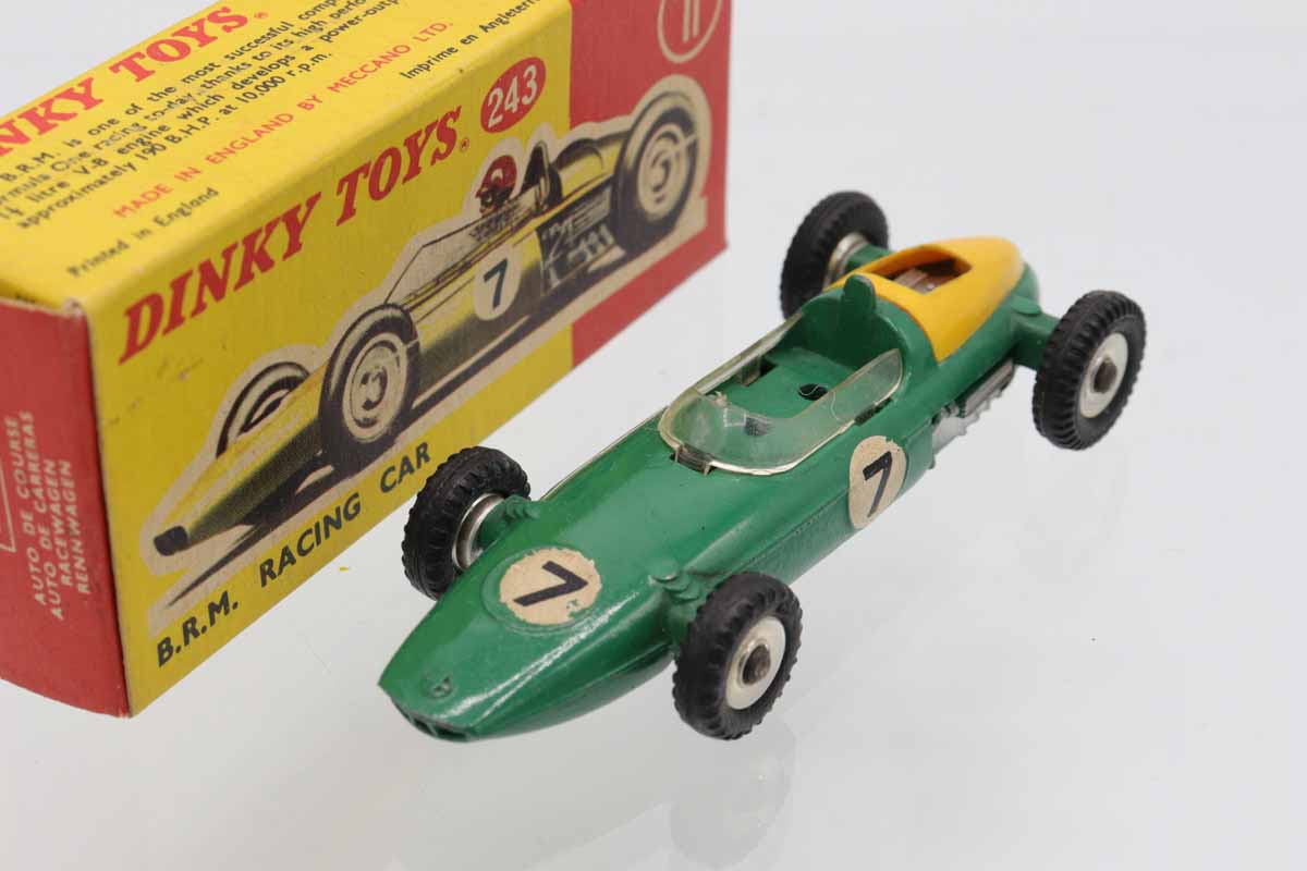 ミニカーショップ ケンボックス DINKY TOYS☆243☆BRM Racing Car #7