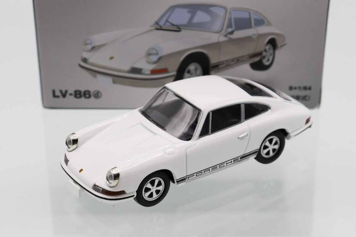 廃盤希少　新品未開封　トミカリミテッド　ヴィンテージ　ポルシェ 911S 白 ミニカーショップ ケンボックス トミカリミテッドヴィンテージ☆LV-86d