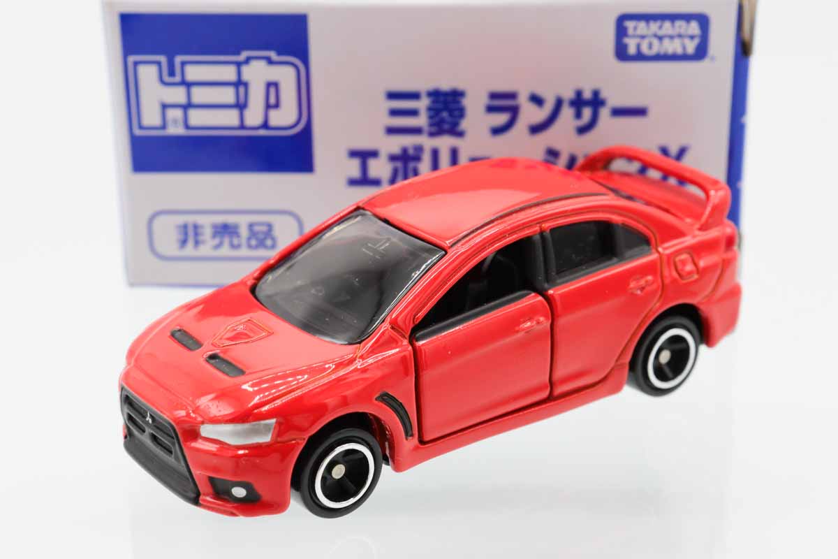 トミカ　三菱ランサーエボリューションX　希少 ミニカーショップ ケンボックス トミカ 特注・その他☆58☆三菱