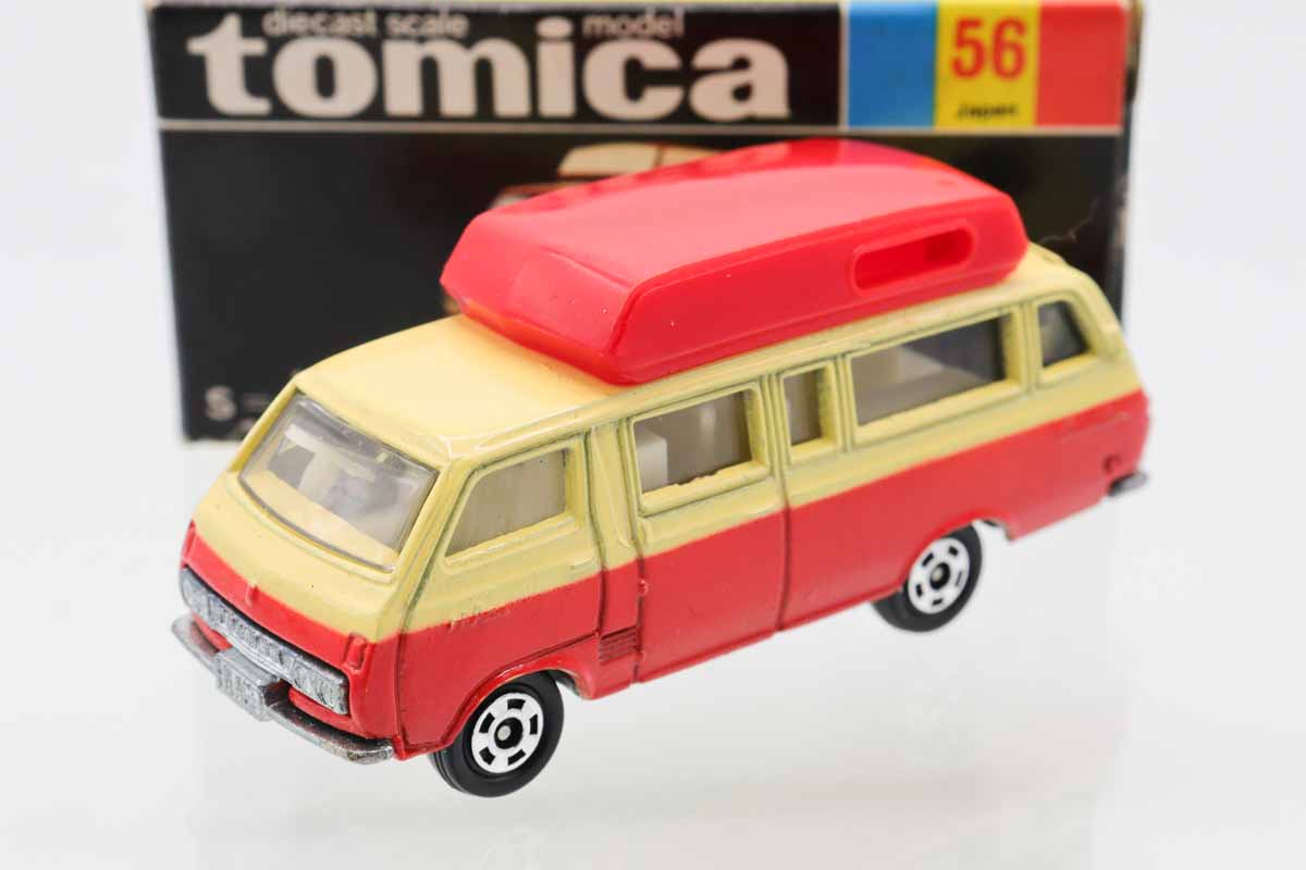ミニカーショップ ケンボックス トミカ 黒箱☆56☆トヨタハイエース