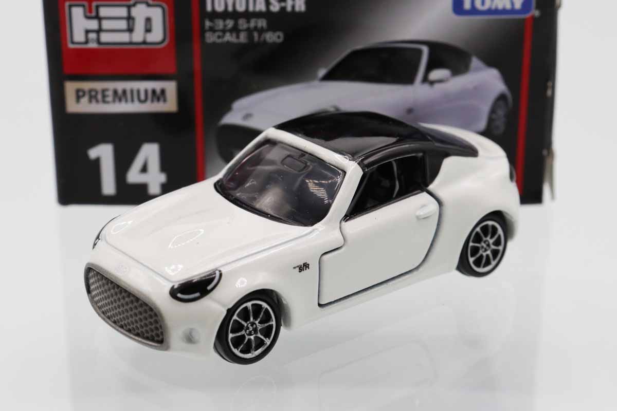ミニカーショップ ケンボックス トミカプレミアム☆14☆トヨタS-FR(白