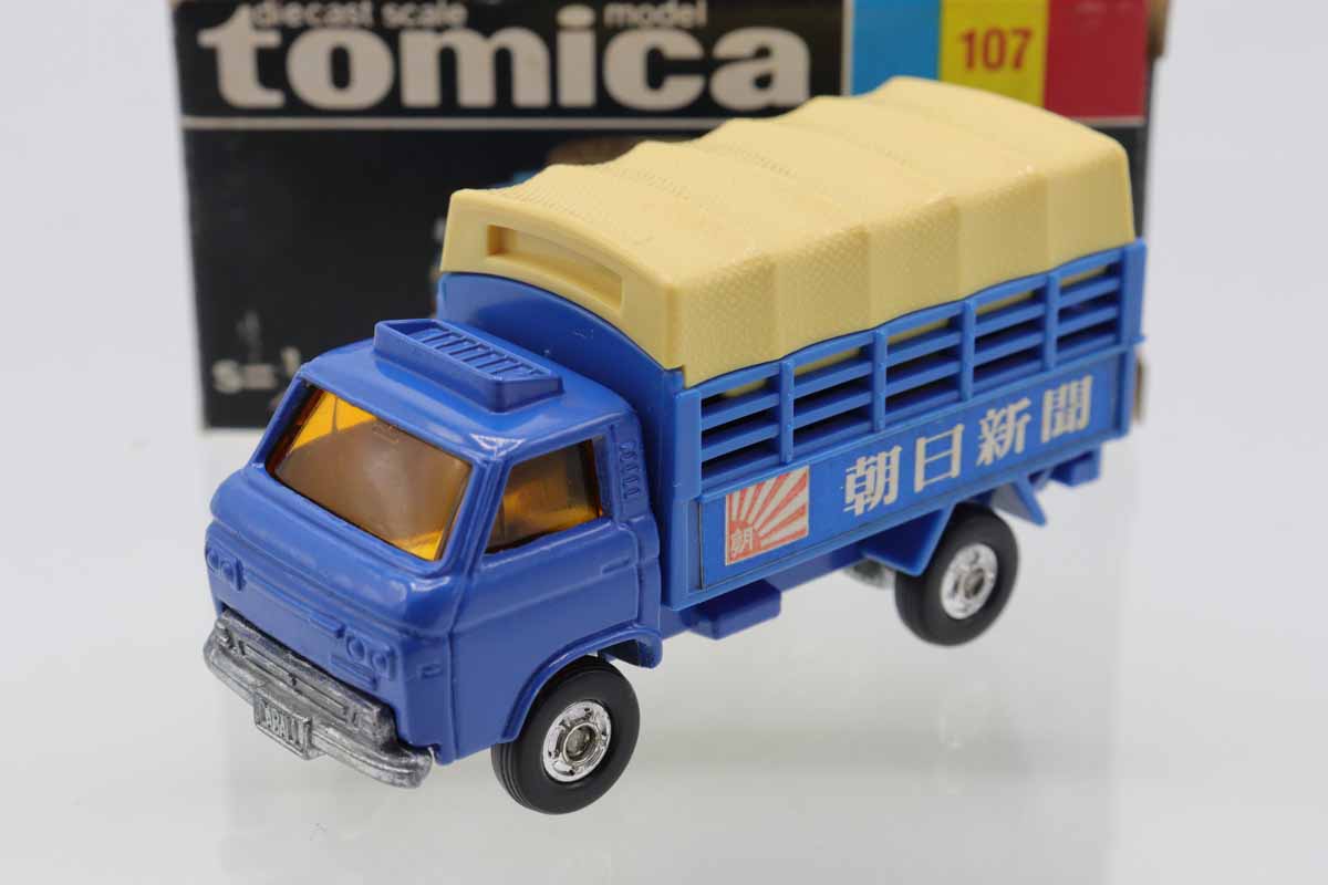 ミニカーショップ ケンボックス トミカ 黒箱☆107☆日産キャブオール