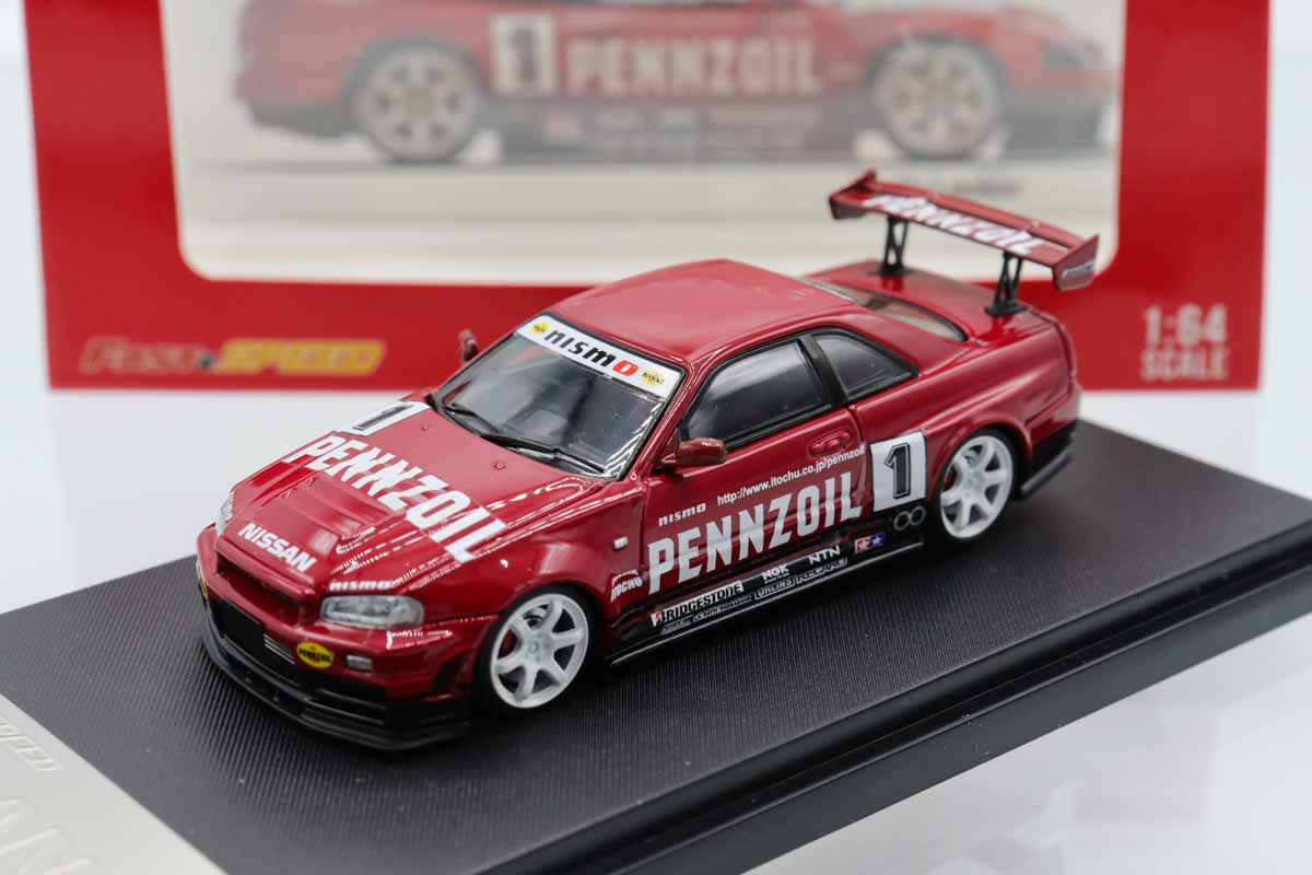 ミニカーショップ ケンボックス FAST&SPEED日産スカイライン GT-R R34