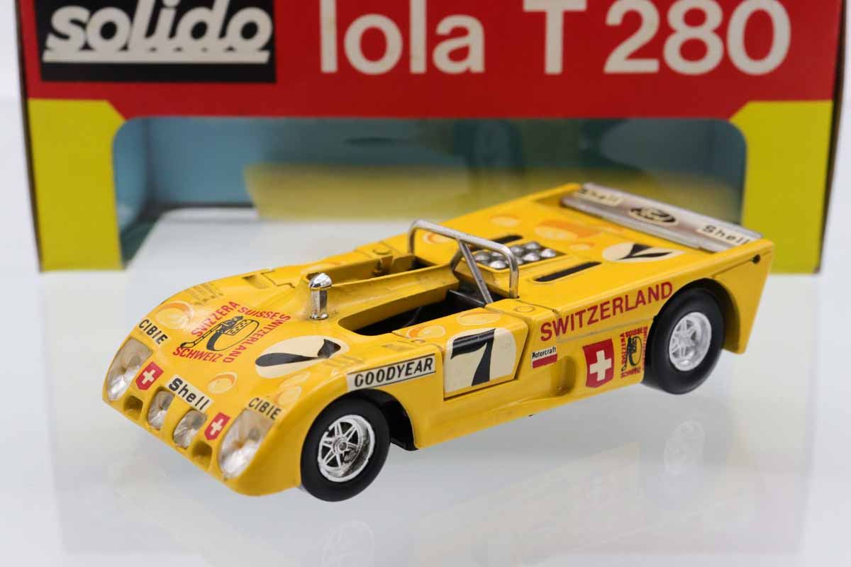 ミニカーショップ ケンボックス solido☆15☆LOLA T280 #7 ※仏製・汚れ