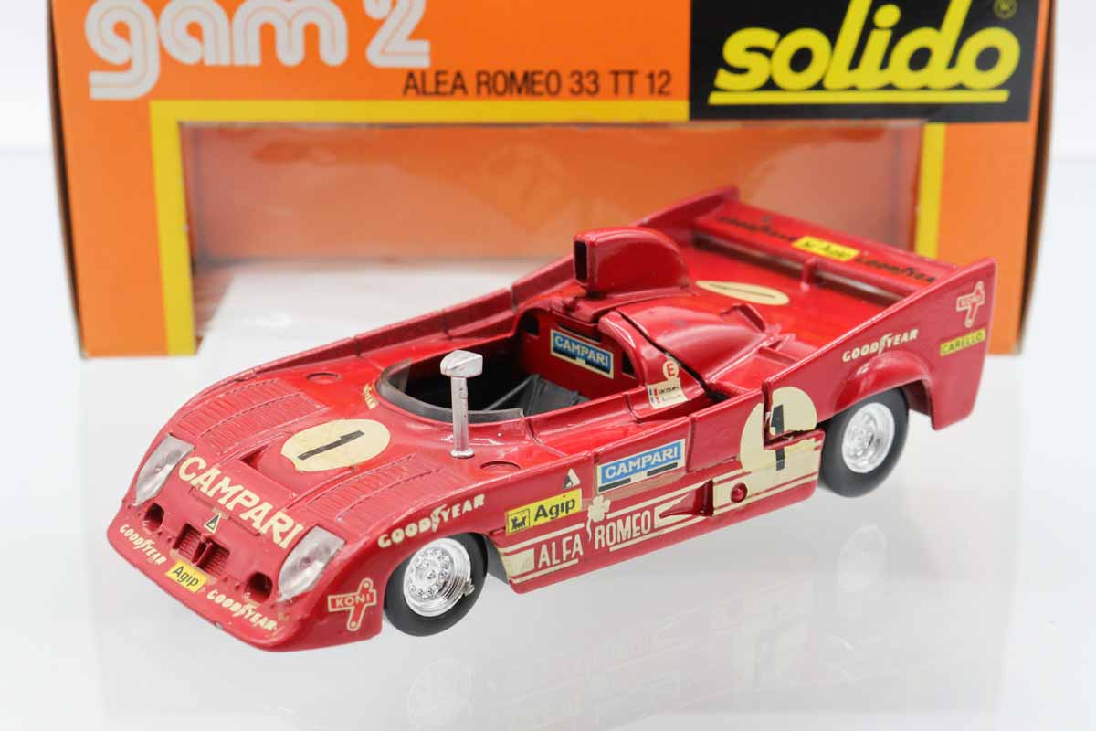 ミニカーショップ ケンボックス solido☆41☆ALFA ROMEO 33 TT12 #1