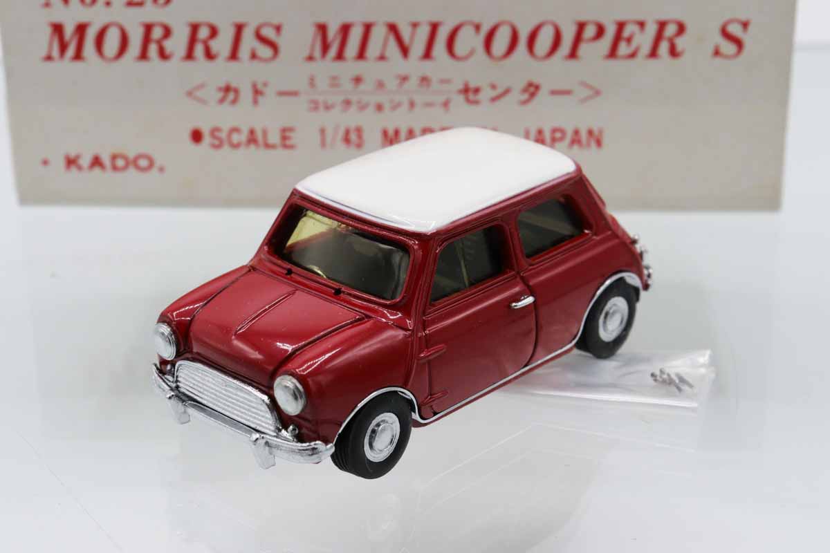 ミニカーショップ ケンボックス カドー☆NO.25☆モーリスミニクーパー