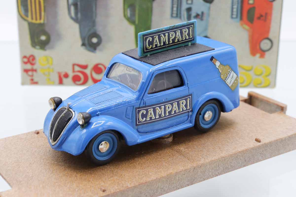 ミニカーショップ ケンボックス burumm☆r54☆Fiat 500C Pubblicitario