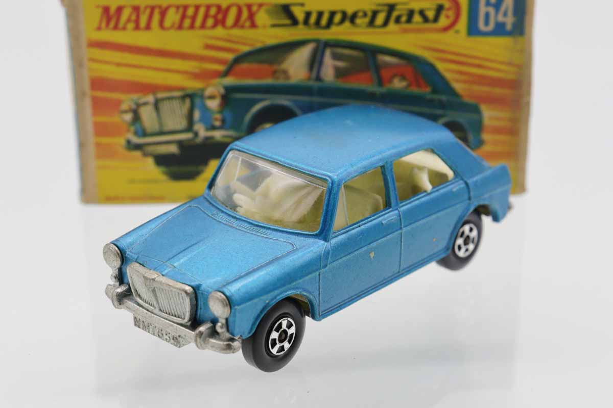 ミニカーショップ ケンボックス マッチボックス☆64☆MG.1100.(青