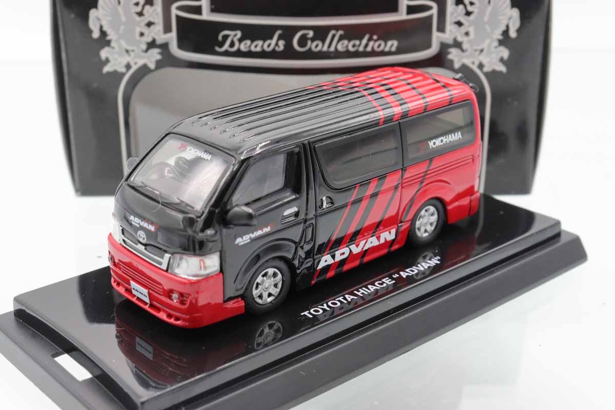 ミニカーショップ ケンボックス 京商☆No.06661E☆トヨタHIACE ADVAN