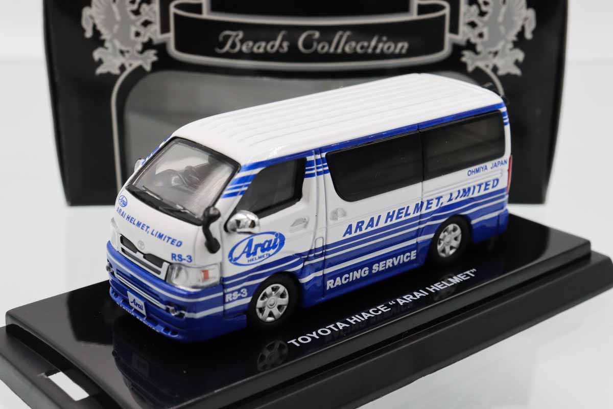 ミニカーショップ ケンボックス 京商☆No.06661B☆トヨタHIACE ARAI