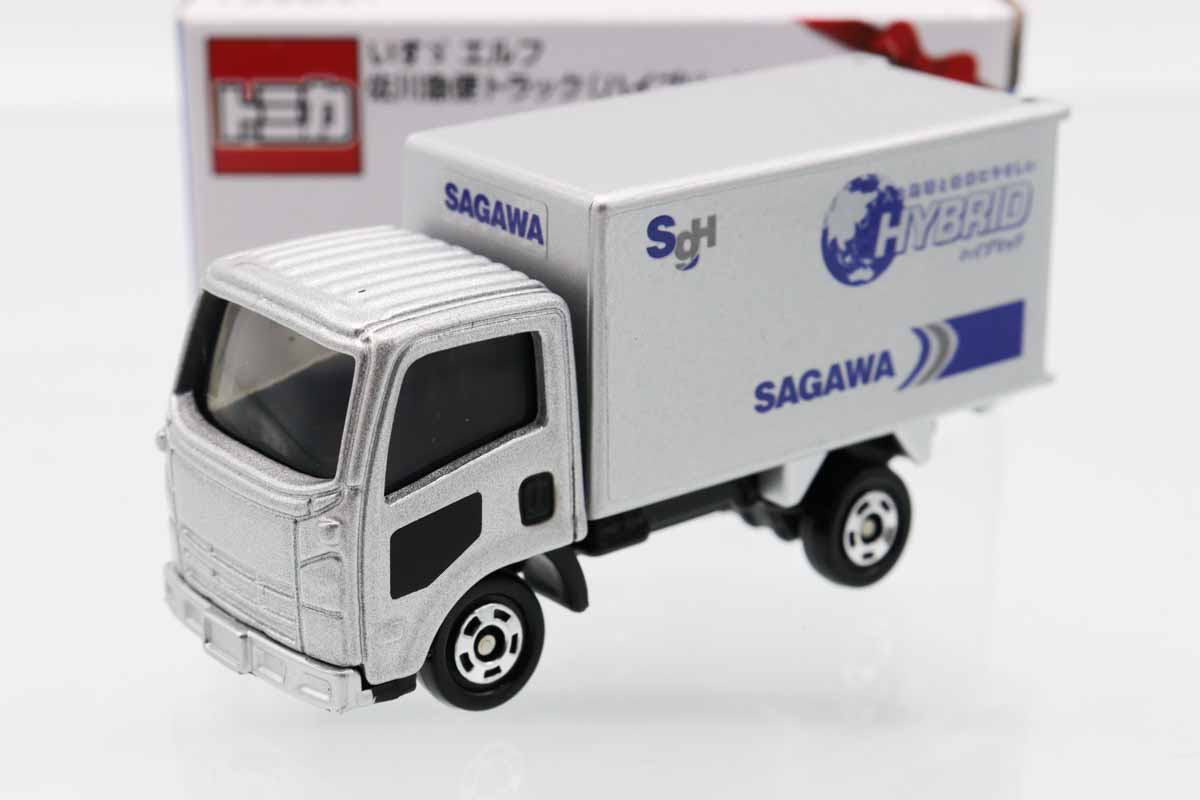 土*ん様 大枡特注 トミカ いすゞ エルフトラック トミカ No.34 いすゞ エルフ 箱｜トミカシリーズ No.1～No.120｜限定品