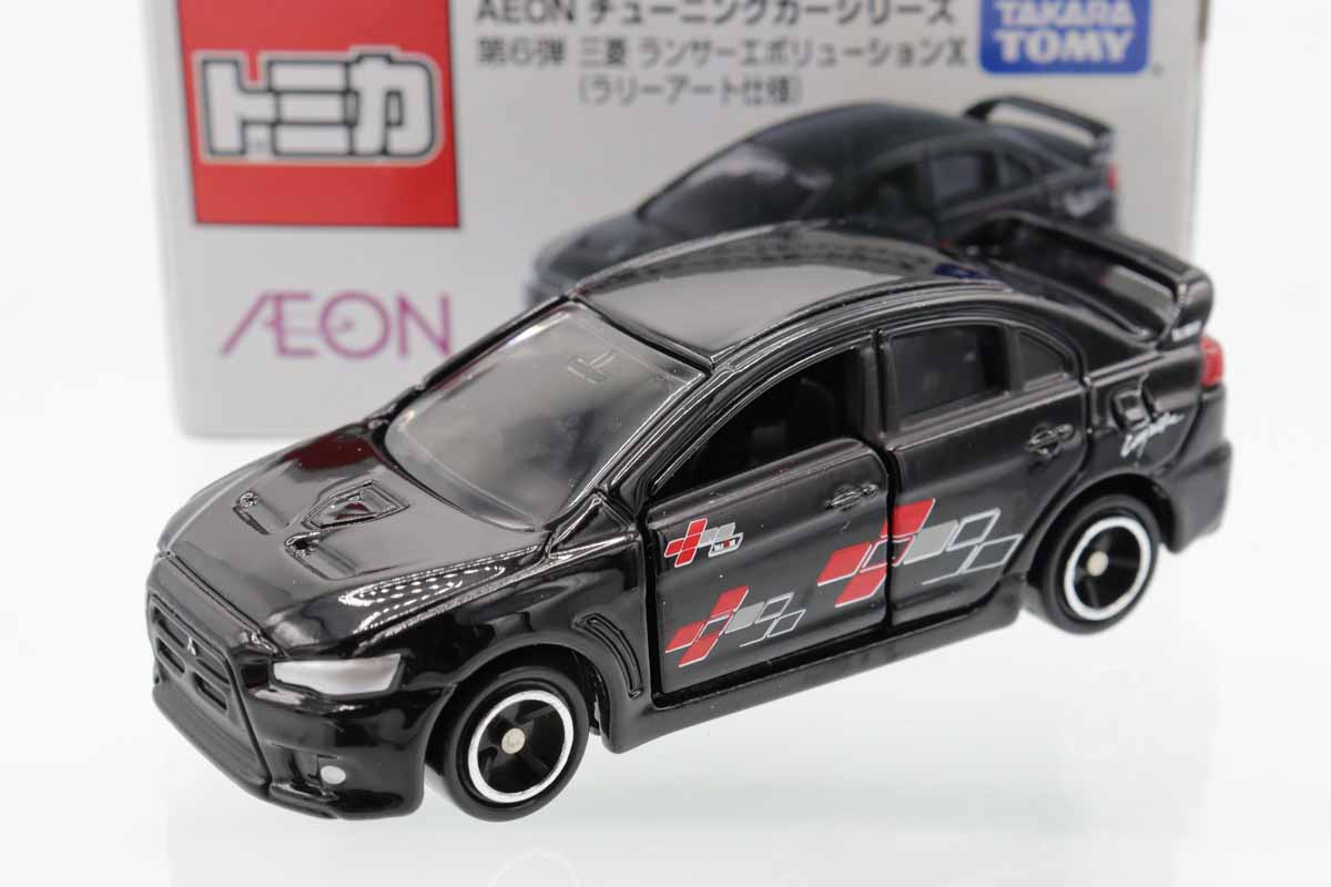 トミカAEONオリジナル ミニカーショップ ケンボックス トミカ イオン特注三菱ランサー