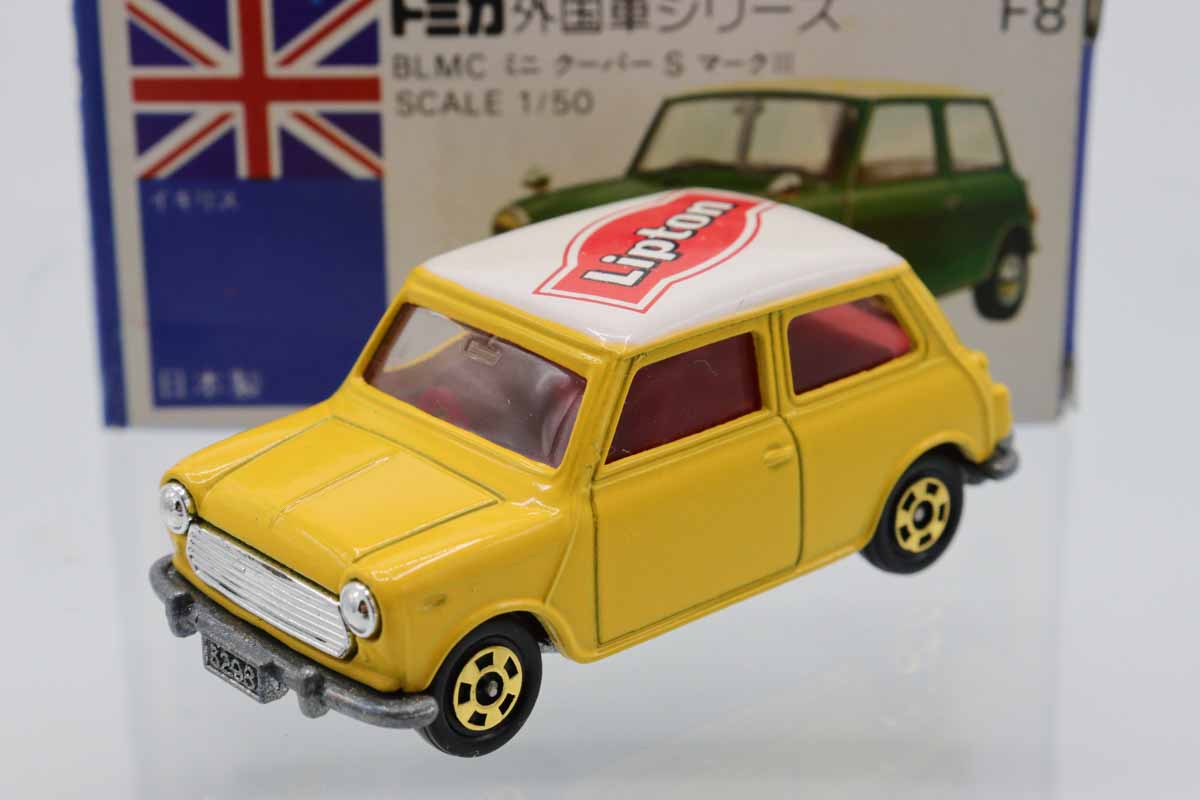 ミニカーショップ ケンボックス トミカ 青箱☆F8☆BLMCミニクーパー S