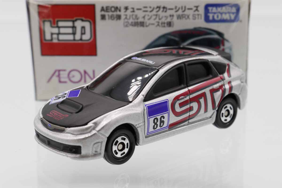 ミニカーショップ ケンボックス トミカ イオン特注スバルインプレッサ 