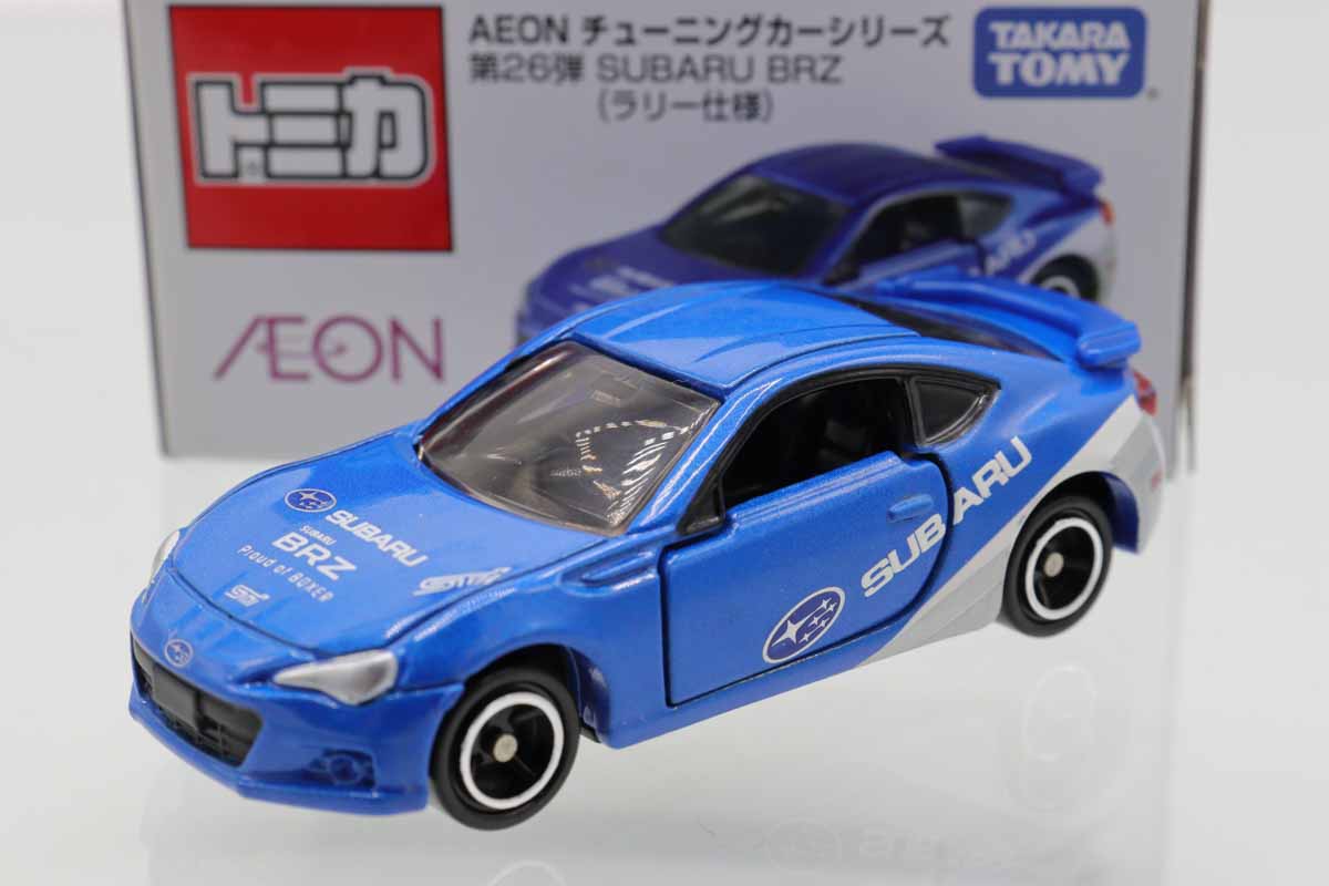 ミニカーショップ ケンボックス トミカ イオン特注スバルBRZ ラリー