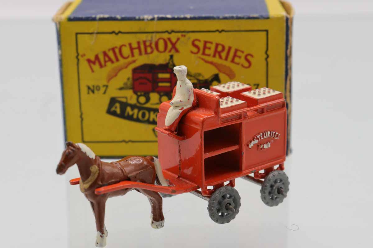 ミニカーショップ ケンボックス マッチボックス☆7☆HORSE DRAWN MILK