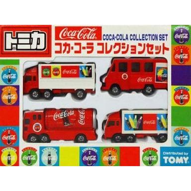 ミニカーショップ ケンボックス 【未開封品】トミカギフトセットコカ・コーラコレクションセット(ウイングトラック、デリバリーバン、イベントカー、冷凍車)Minicar  shop KENBOX TOMICA