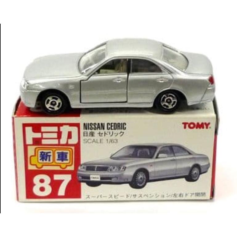 【未開封品】トミカ　赤箱★87★日産セドリック ※TOMY赤ロゴ